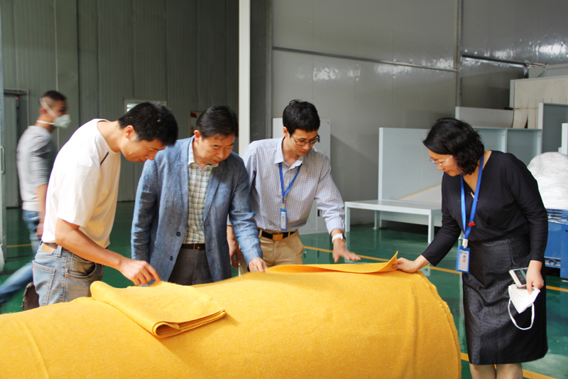 菲达集团吴总一行来我司参观考察