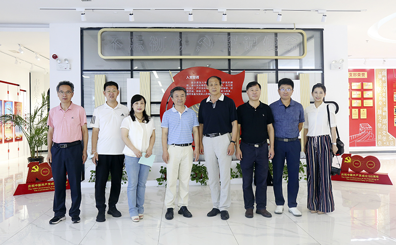 九三学社辽宁省委调研组到suncitygroup太阳集团参观调研