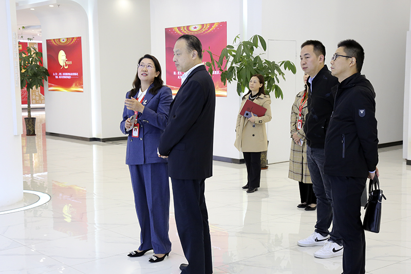 市经信局赴suncitygroup太阳集团开展大调研活动