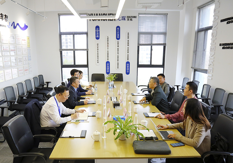 安徽上市公司协会、证券日报一行领导到suncitygroup太阳集团调研交流