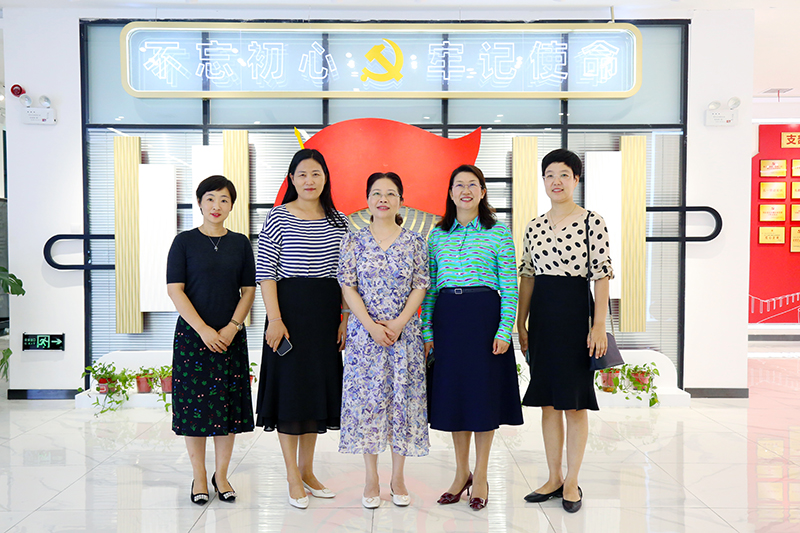 合肥市妇联党组书记、主席宣丽玲到suncitygroup太阳集团调研指导