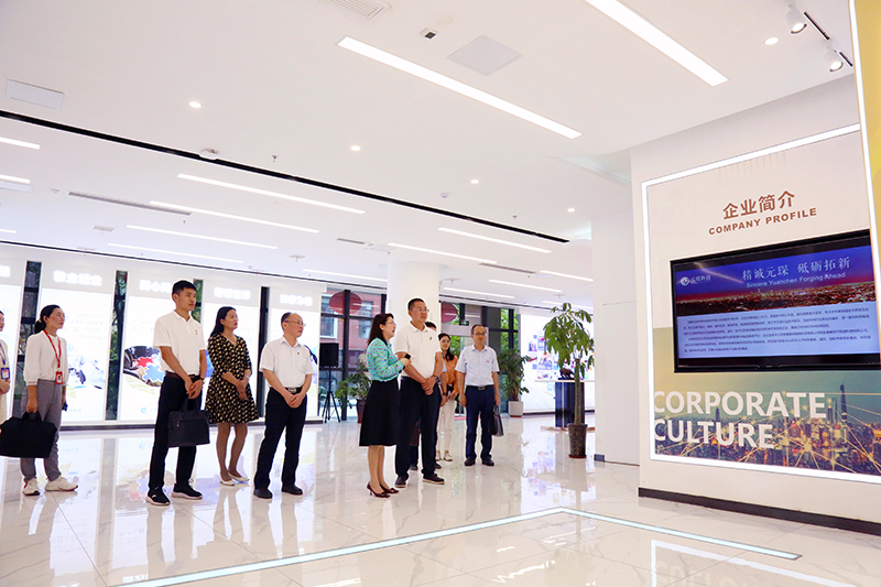 省委非公工委办公室主任詹国庆一行到suncitygroup太阳集团调研指导党建工作